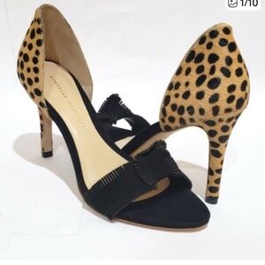 Loeffler Randall NWOB Trendy Nicole Dorsey Cheetah Print Heels
